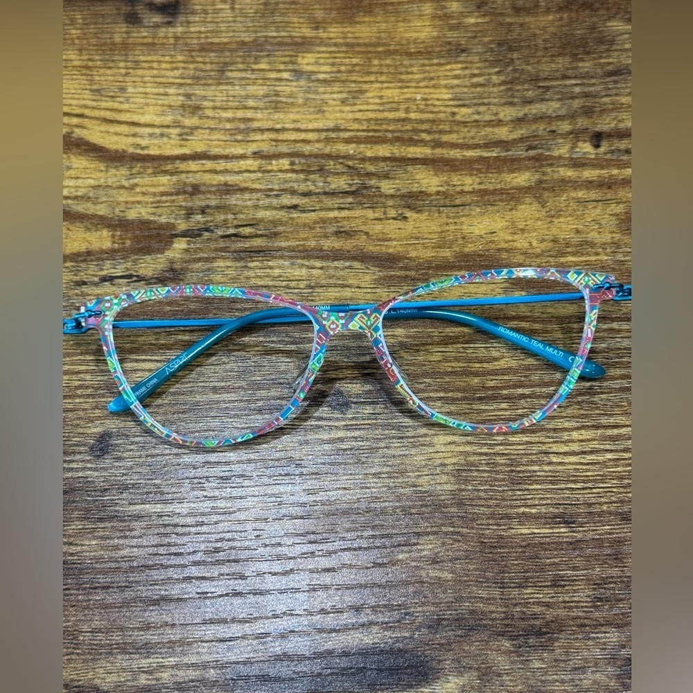 ASPIRE Colorful Geometric Patterned Glasses